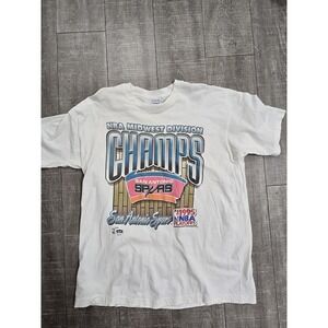 Vintage 1995 NBA San Antonio Spurs 1995 90s Playoffs SALEM T-shirt XL‎